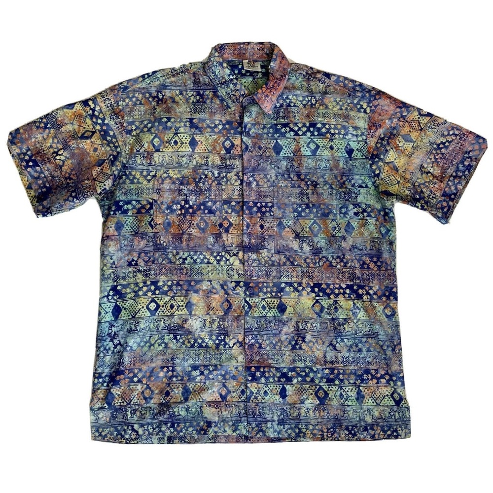 Rum Reggae Men’s Size XL Hawaiian Button Up Shirt